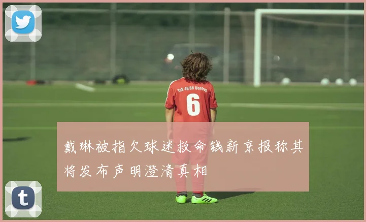 戴琳被指欠球迷救命钱新京报称其将发布声明澄清真相